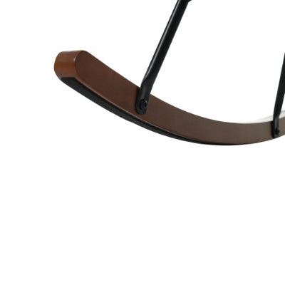 Patchwork Rocking Chair With Footrest