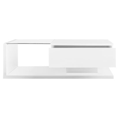 White High Gloss LED Coffee Table