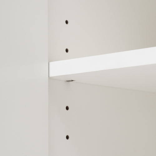 Cream White Sideboard Cabinet with 2 Doors & 3 Drawers – Modern Storage Unit (140cm)